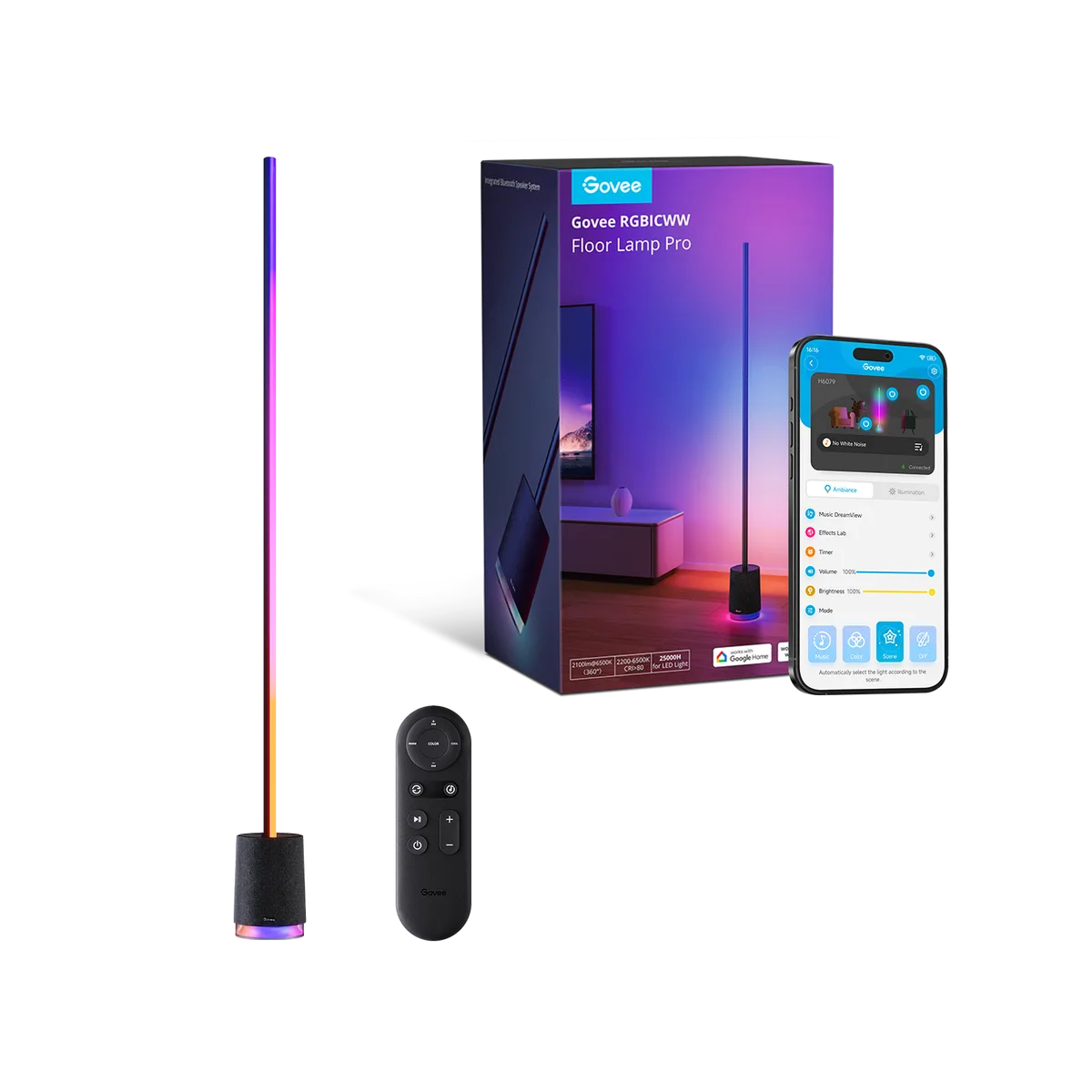 Govee RGBICWW Floor Lamp Pro