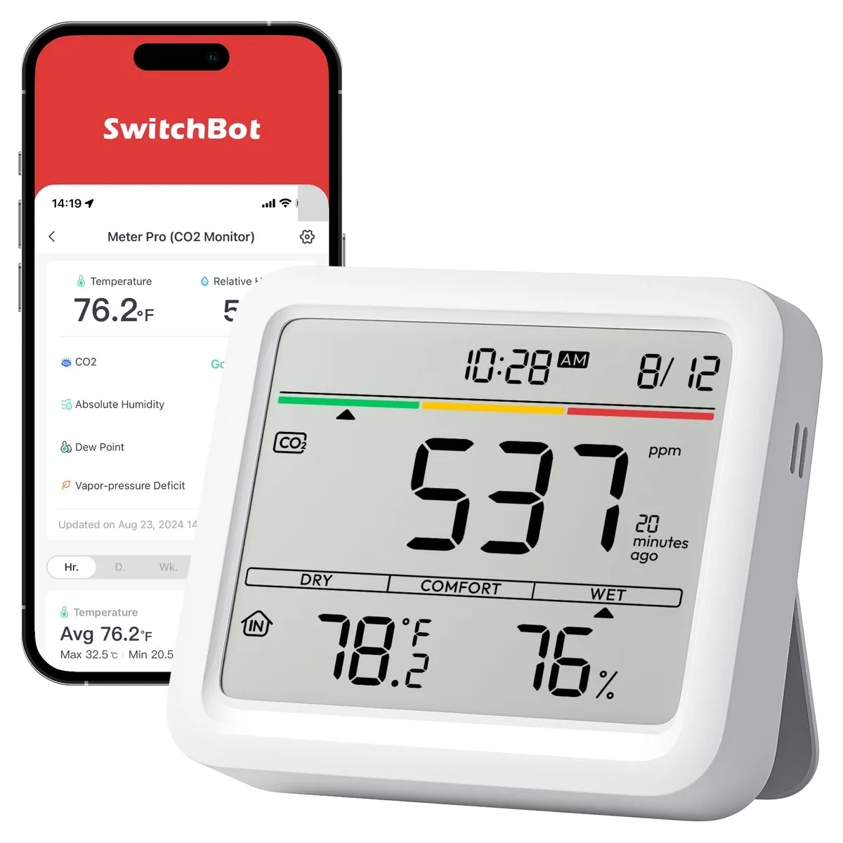SwitchBot Meter Pro CO2 Monitor